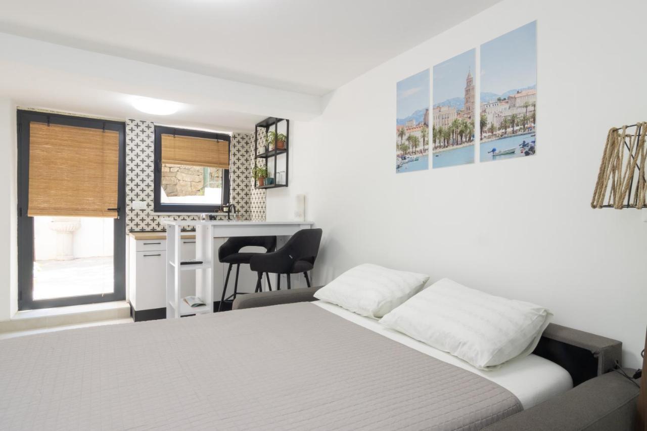 Studio Tina In Centar With Parking سبليت المظهر الخارجي الصورة